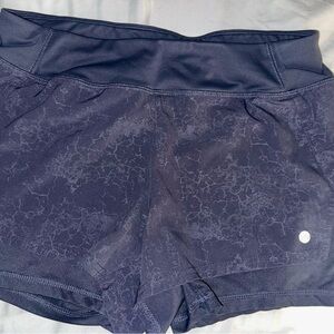 Women's Navy Athletic Shorts